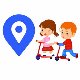 Logo de Locate My Kids
